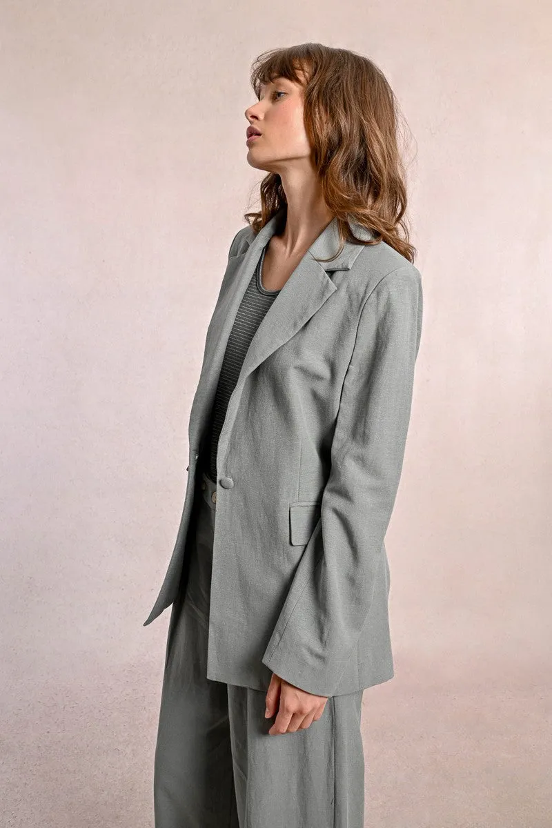 STRAIGHT BLAZER
