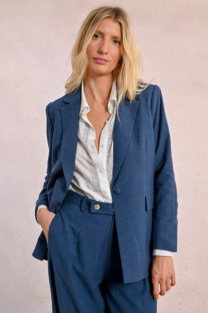 STRAIGHT BLAZER