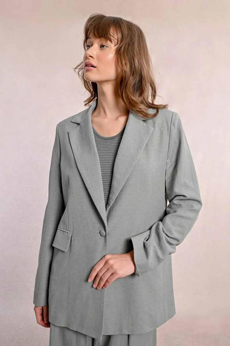 STRAIGHT BLAZER