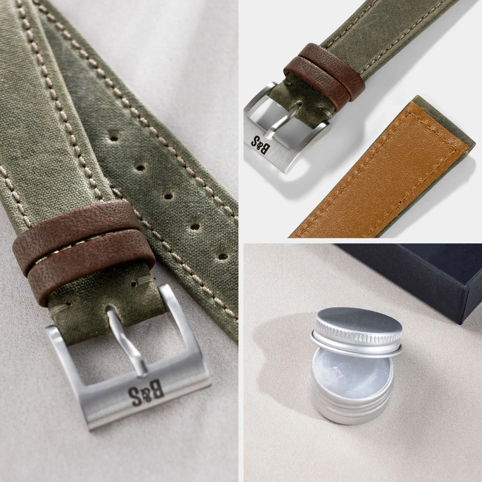 Strap for Rolex Submariner 5513 & 1680 - Vintage Barbour Fabric