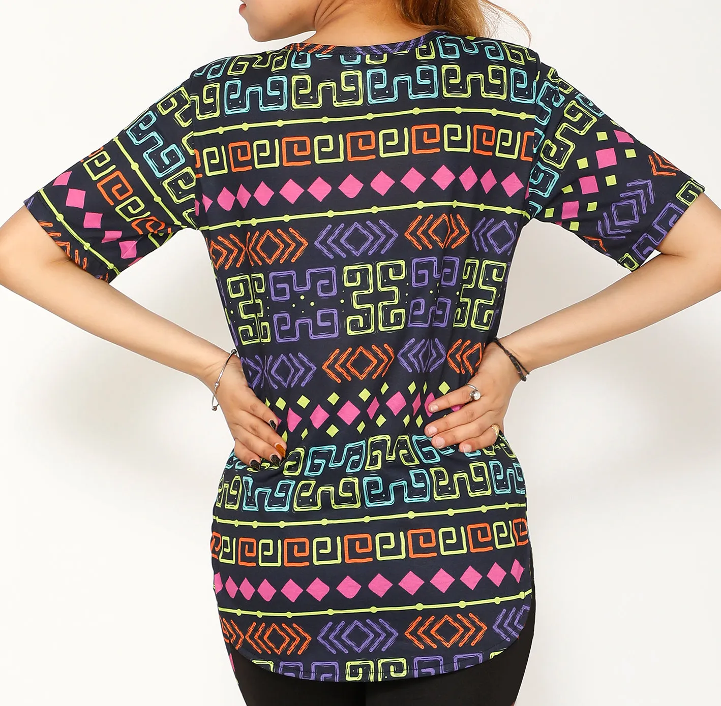 Subsahara Cotton Longline T-shirt