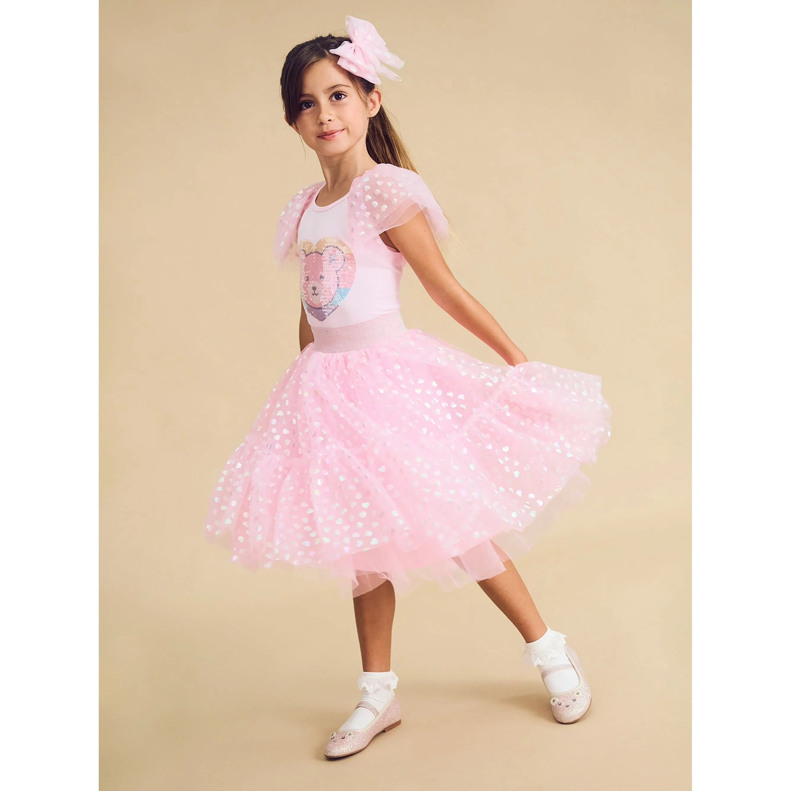Sweetheart Sequin Hux Party T-Shirt