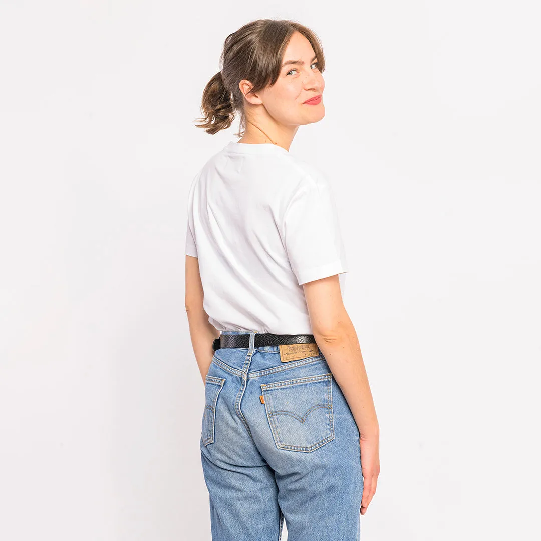 T-Shirt “Berlin Palms” - white