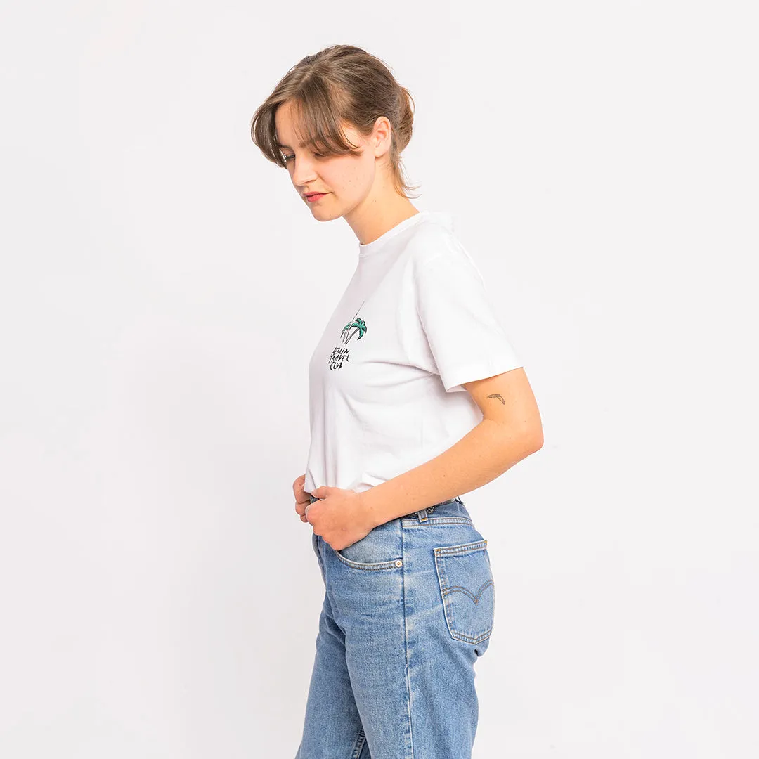 T-Shirt “Berlin Palms” - white