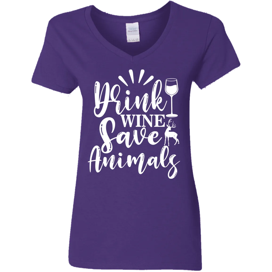 T-Shirt Ladies V-Neck DWSA LT