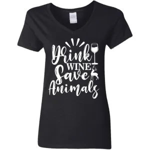 T-Shirt Ladies V-Neck DWSA LT