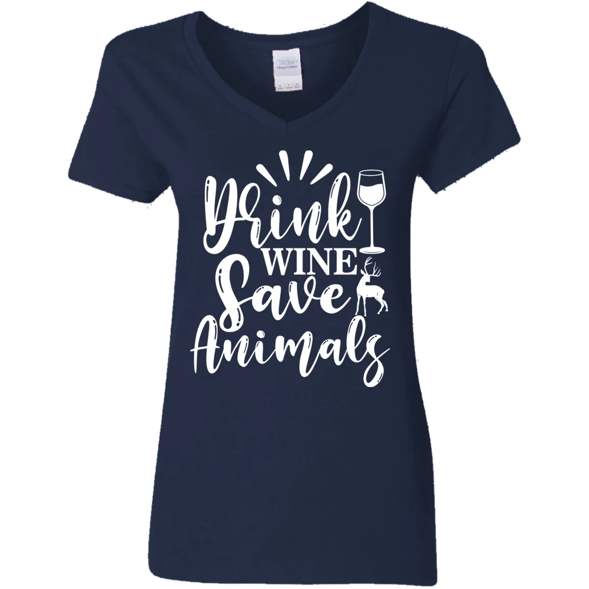 T-Shirt Ladies V-Neck DWSA LT