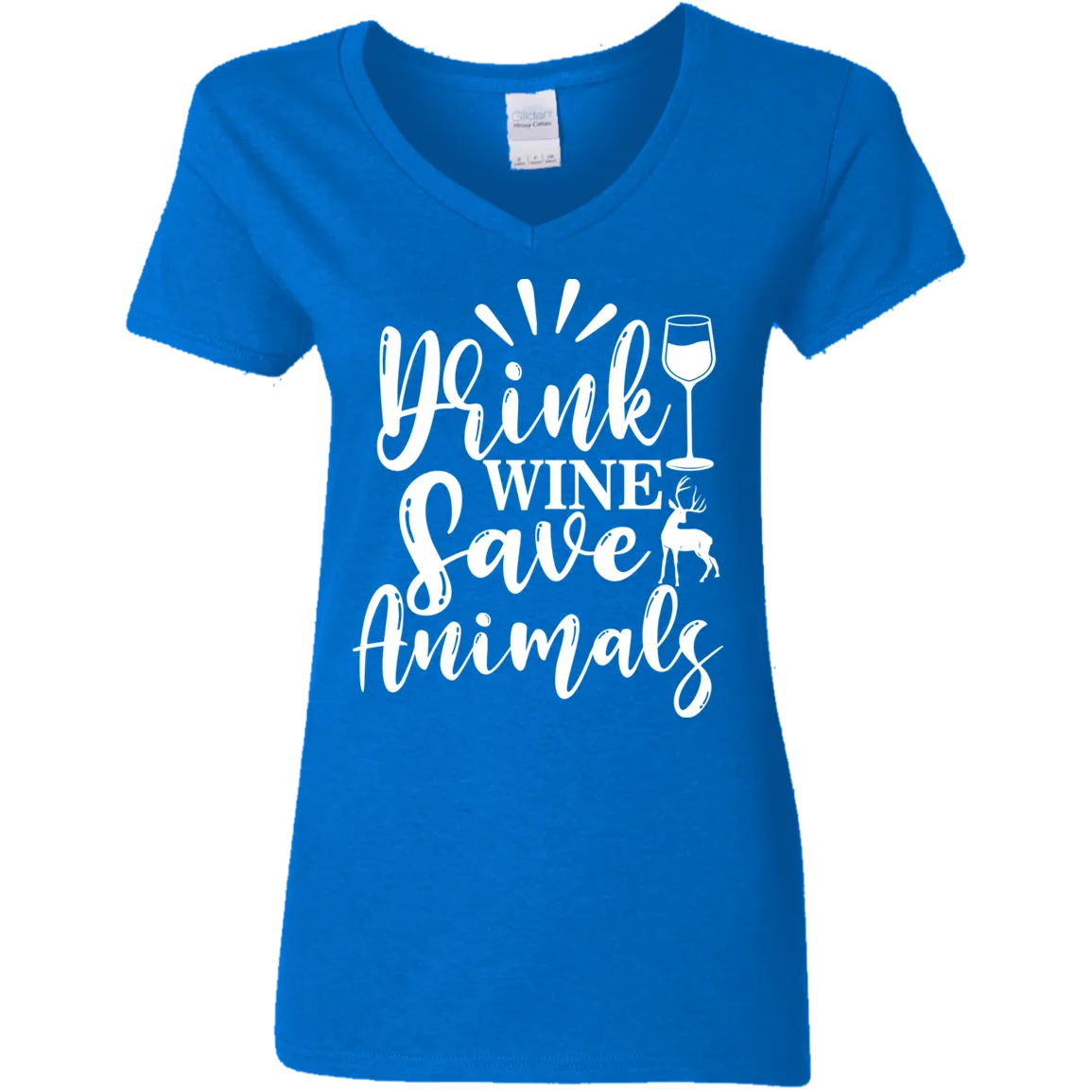 T-Shirt Ladies V-Neck DWSA LT