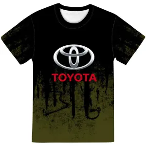 T-Shirt Toyota Vintage Kaki
