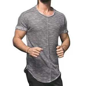 T-shirt vintage à manches courtes tendance