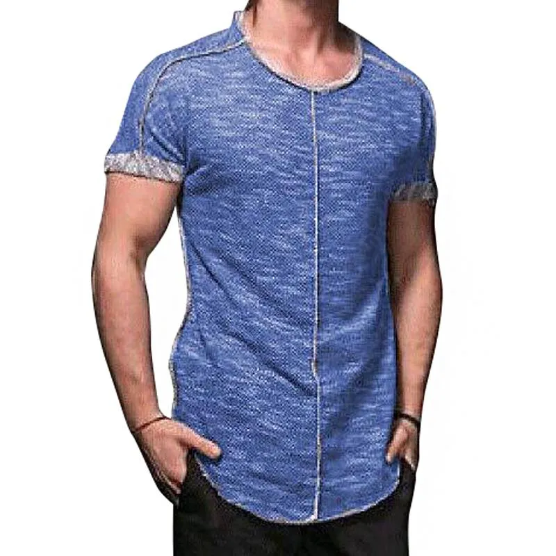 T-shirt vintage à manches courtes tendance