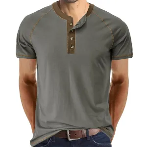 T-shirt vintage stylé rétro pour homme