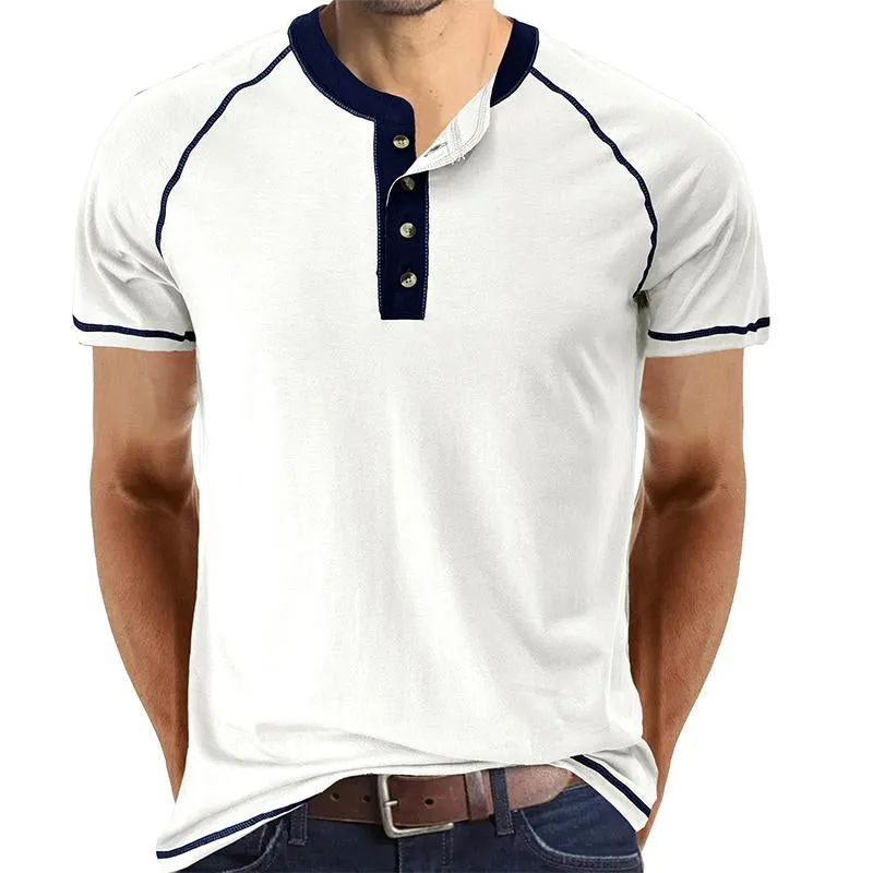 T-shirt vintage stylé rétro pour homme