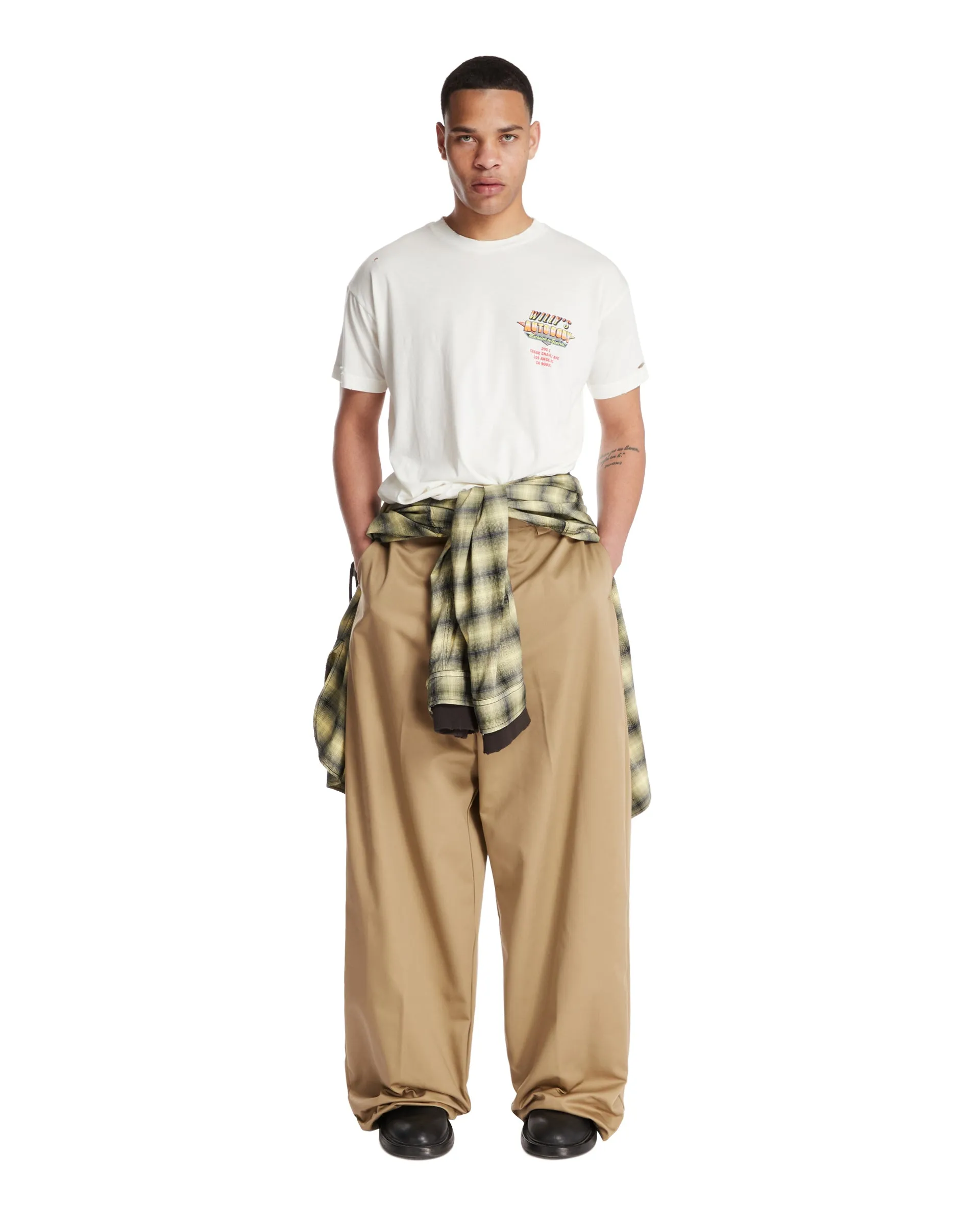 T-Shirt Willy's Autobody Easy Bianca