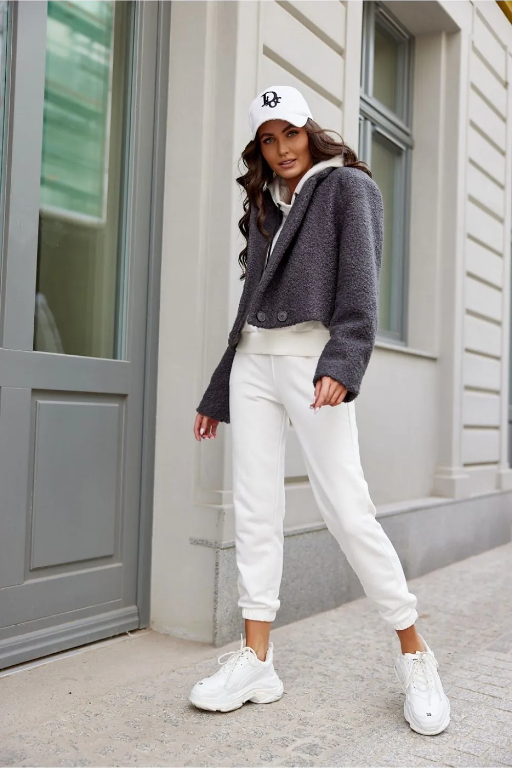 Tailored Double-Breasted Jacket