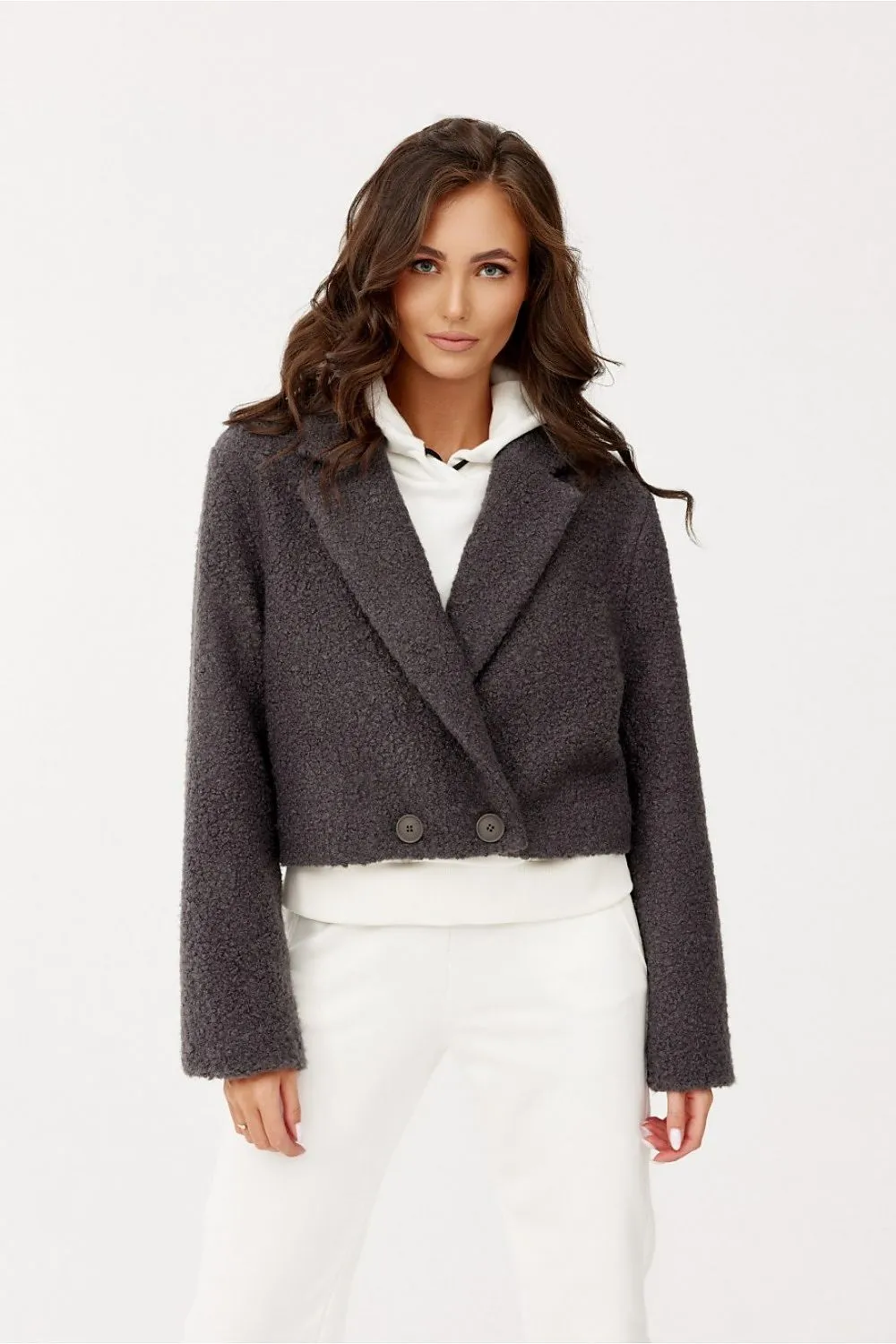 Tailored Double-Breasted Jacket