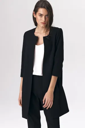 Tailored Longline Jacket Elegance