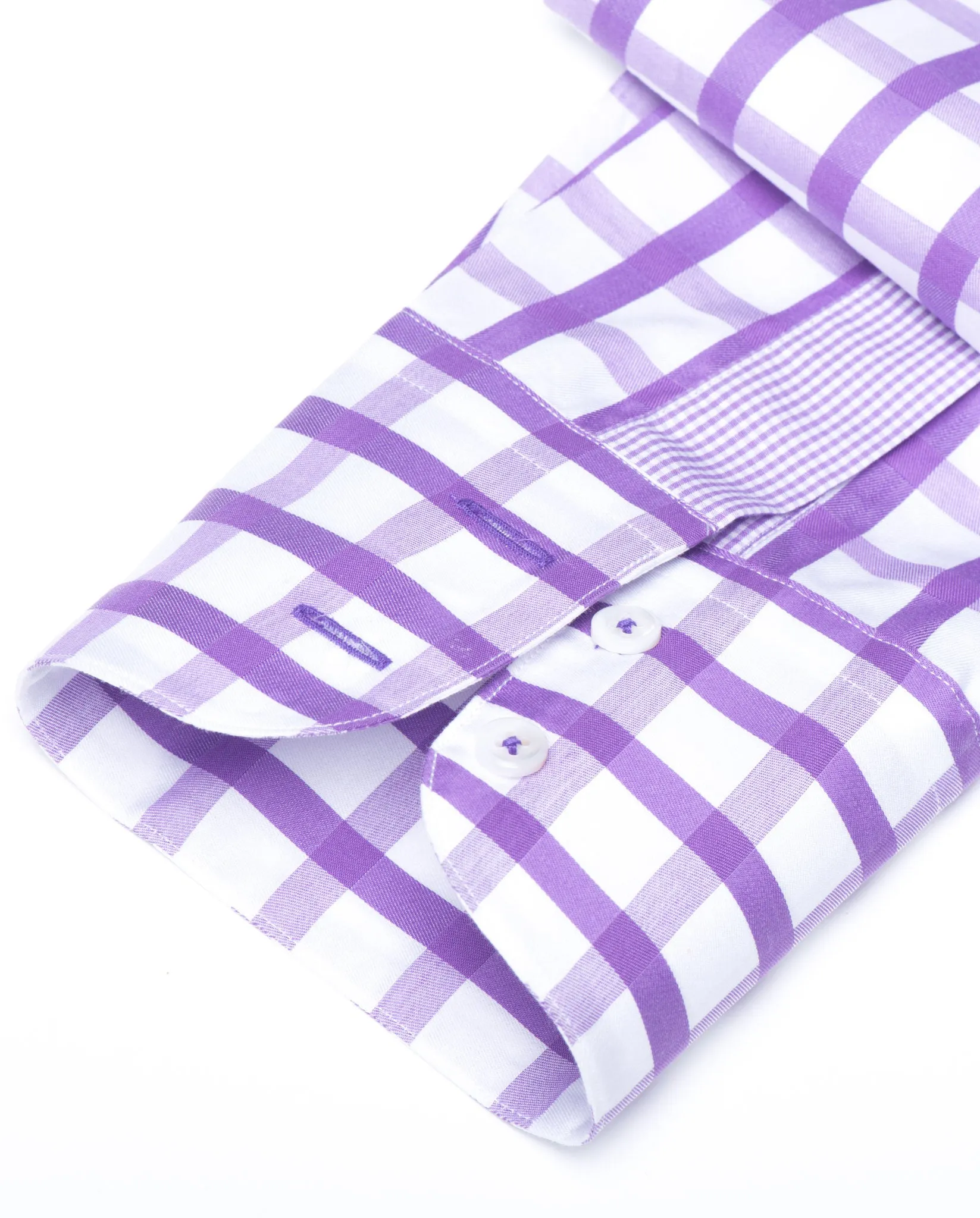 Tailored - Purple Gingham