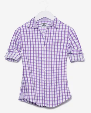 Tailored - Purple Gingham