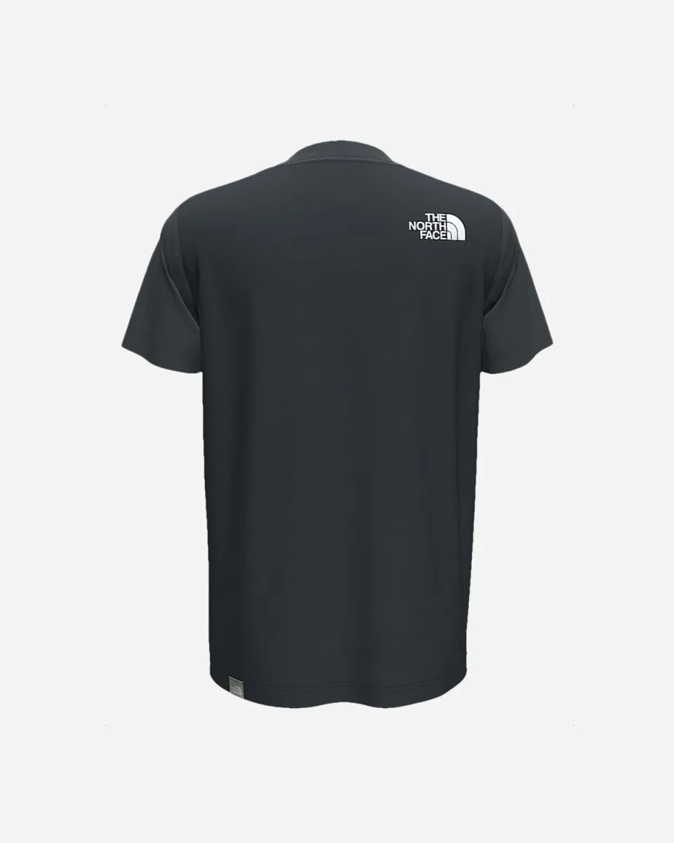 Teens Box Tee - Black Topo Print