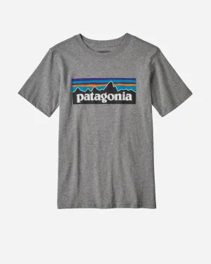 Teens P-6 Logo Organic T-Shirt - Gravel Heather