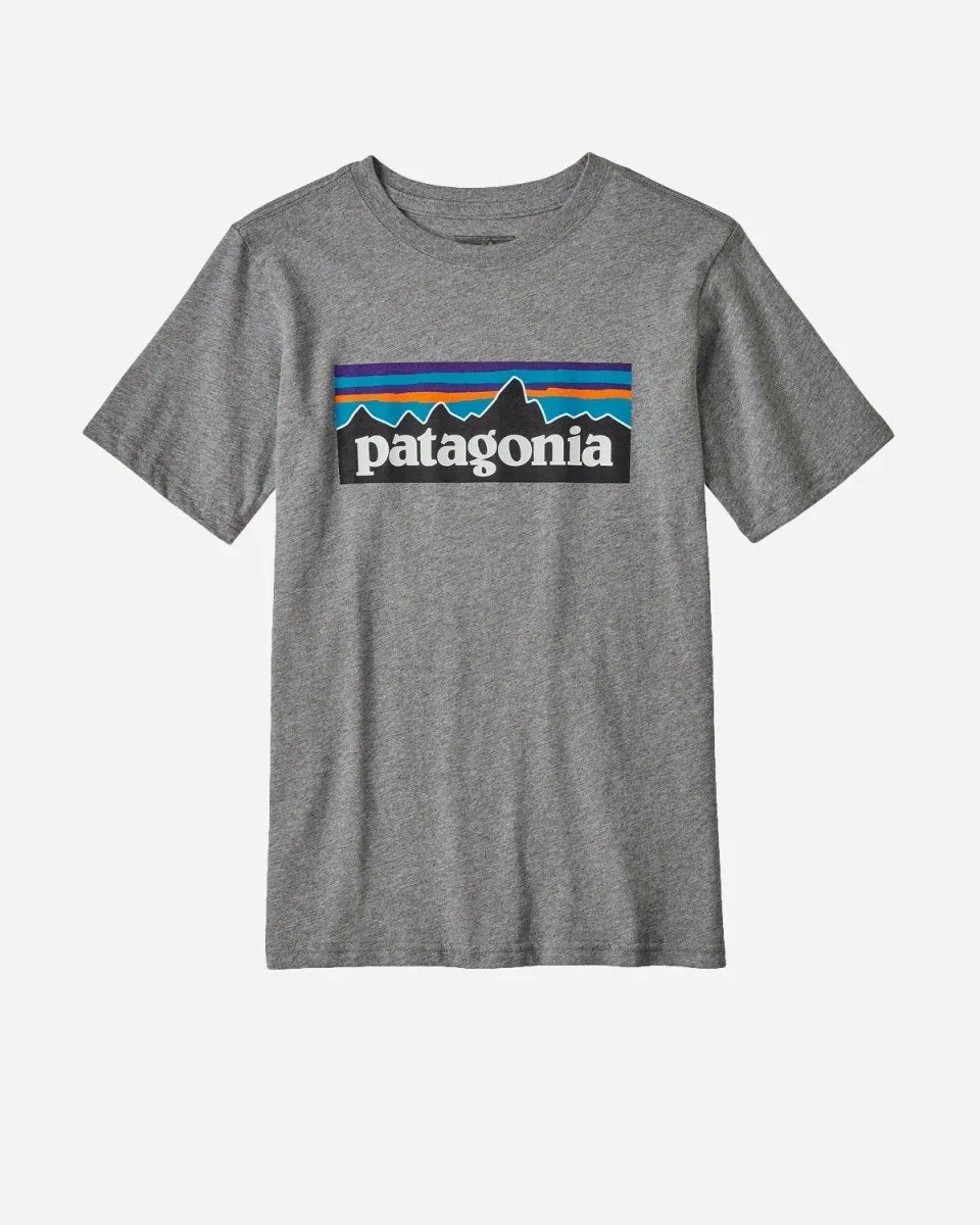Teens P-6 Logo Organic T-Shirt - Gravel Heather