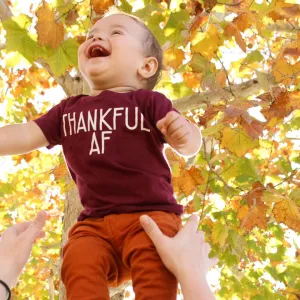Thankful AF Gold Option Kid's Shirt