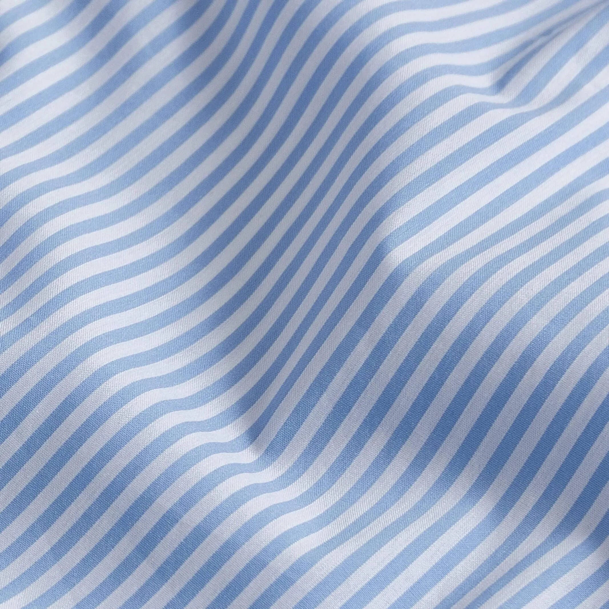 The Light Blue Broughton Stretch Poplin Stripe Dress Shirt