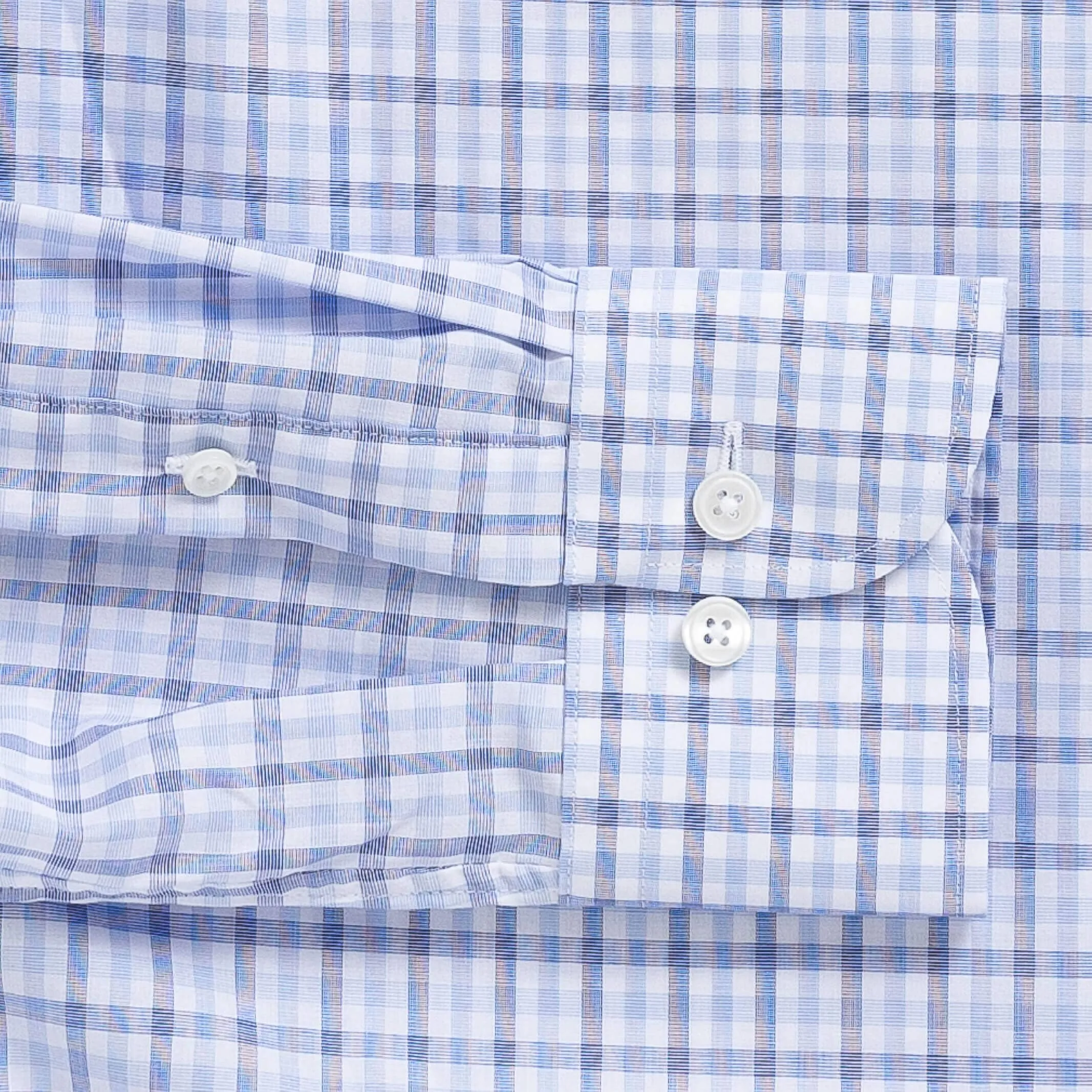 The Navy Blue Arville Comfort Stretch Custom Shirt