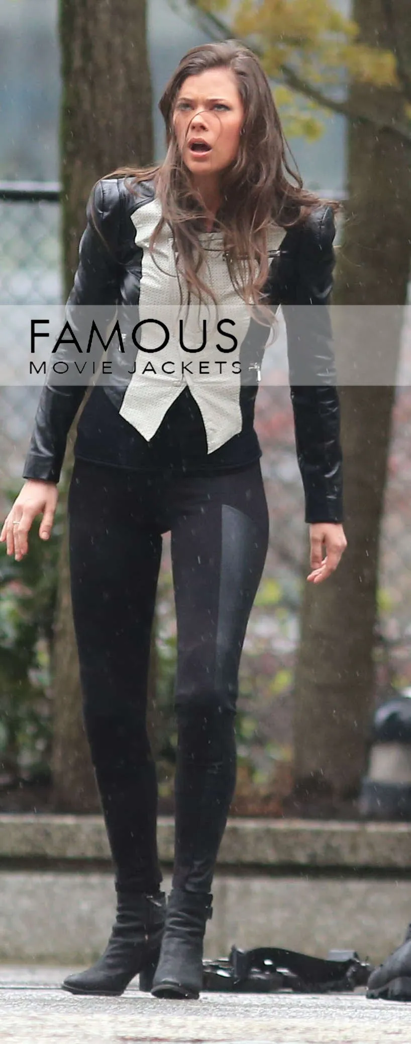 The Tomorrow People Peyton List Leather Jacket