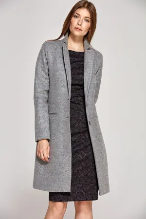 Timeless Double-Breasted Tailored Coat