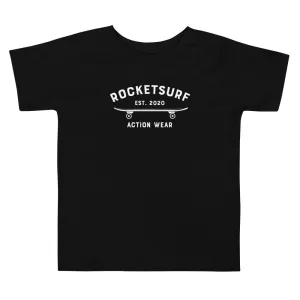 Toddler Short Sleeve Tee - RocketSurf Skate Club White Lettering