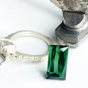 Tourmaline - Green Emerald Cut - 3.50ct