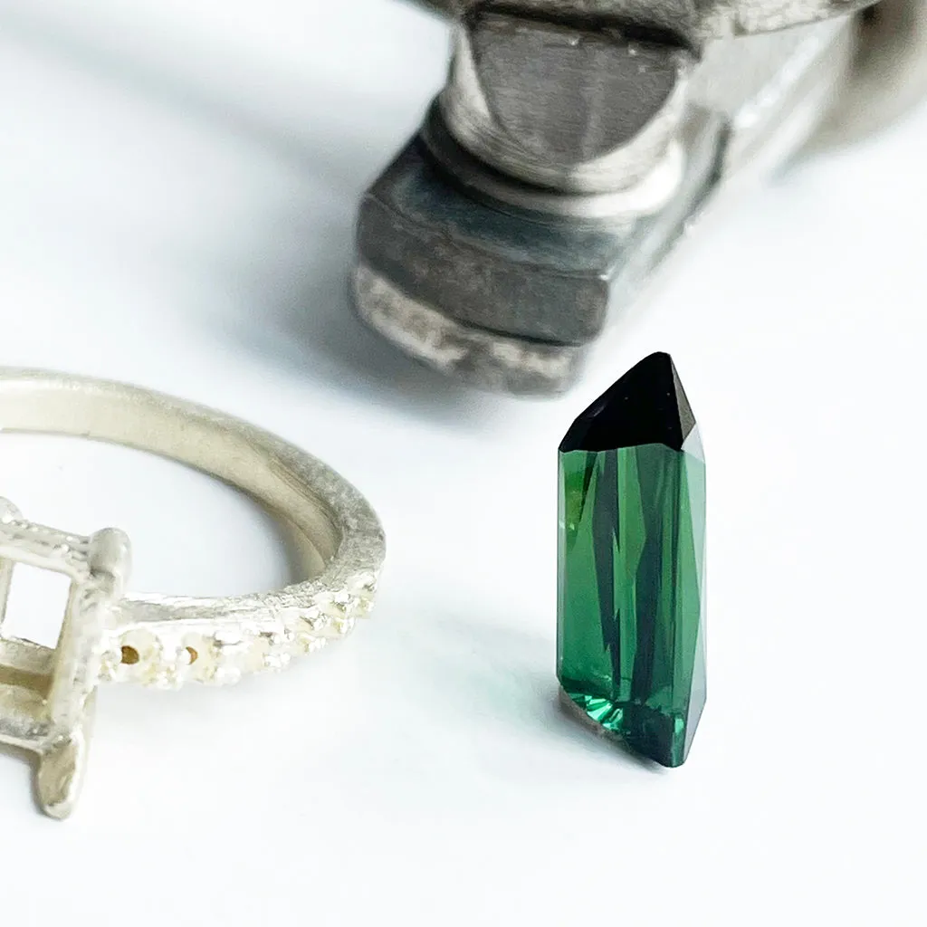 Tourmaline - Green Emerald Cut - 3.50ct