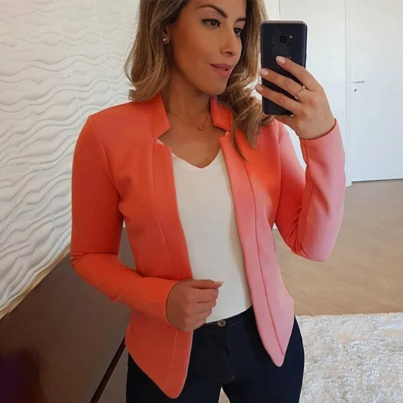 Trendy short blazer for women - Casual wear for everyday comfort