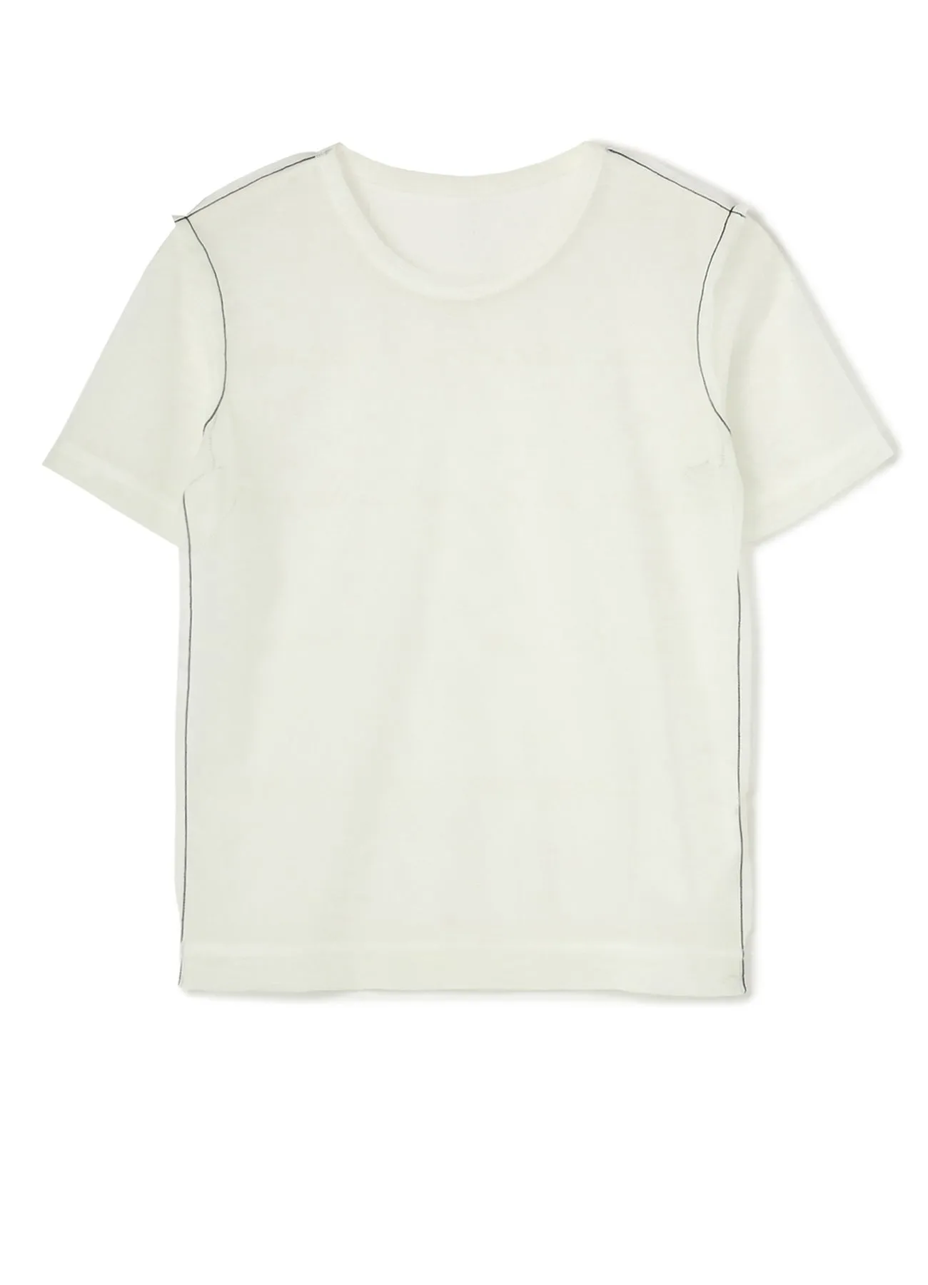 TULLE CHAIN STITCH SHORT SLEEVE T