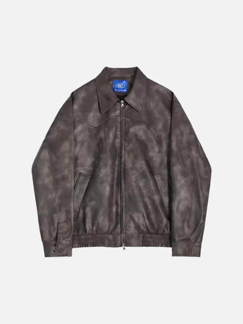 Turin Men's Vintage Leather Jacket