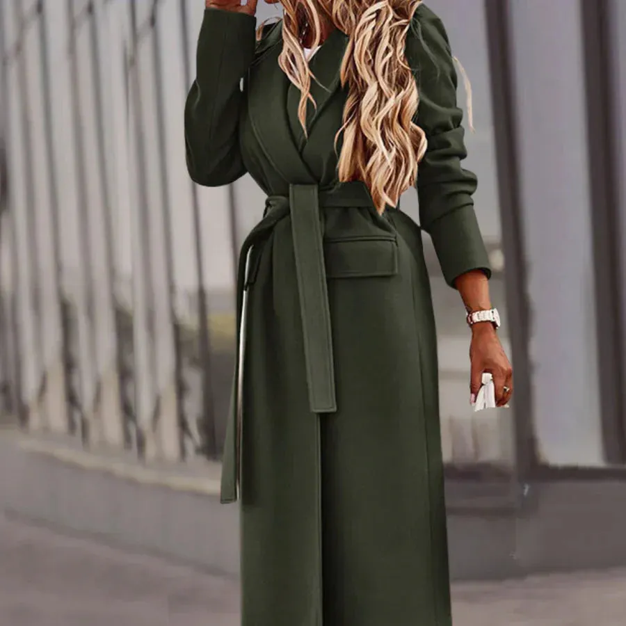Valeraine - elegant women's jacket with a fashionable belt