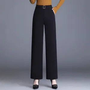 Veronica - Straight-leg pants