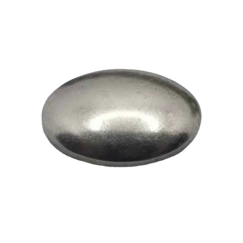 Vintage Antique Silver Oval Rivets Studs for DIY Leather Crafts 40pcs