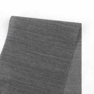 Virgin Wool / Poly Shirting - Anchor