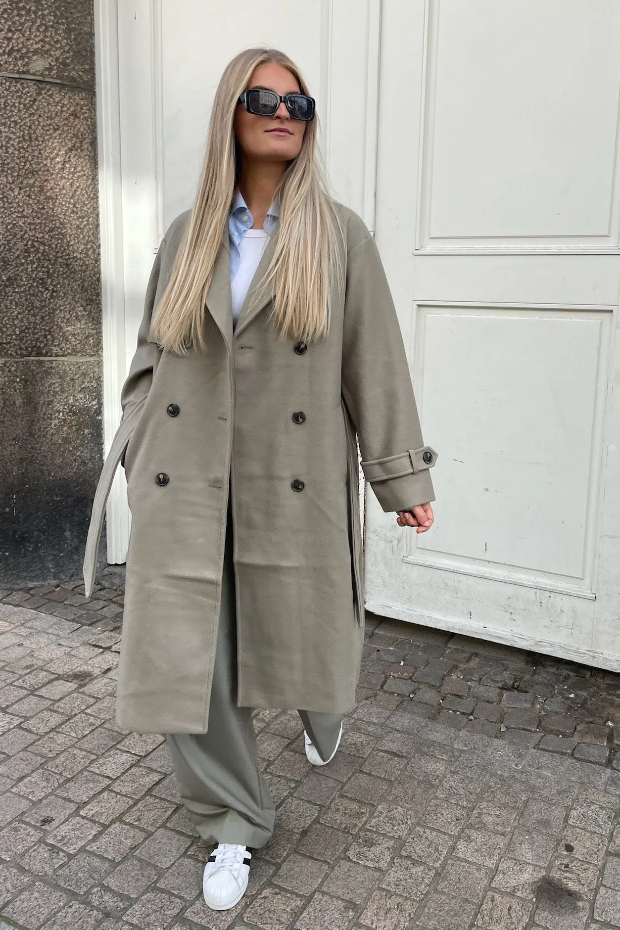 VMFortune Trenchcoat - Mørk Beige