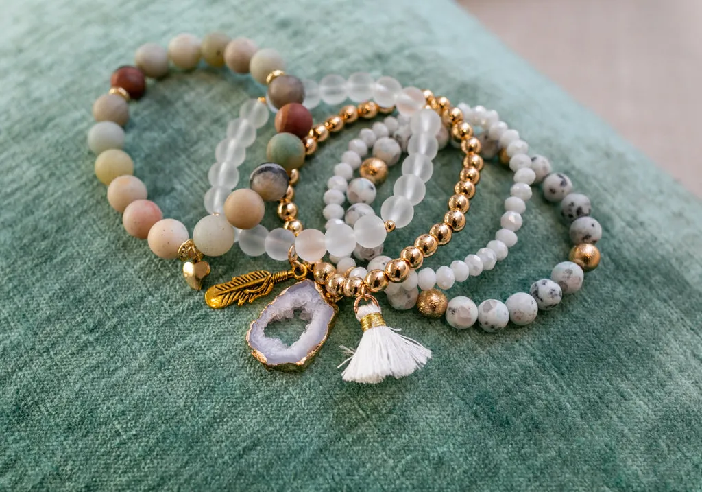 Wanderlust Layered Bead Bracelets