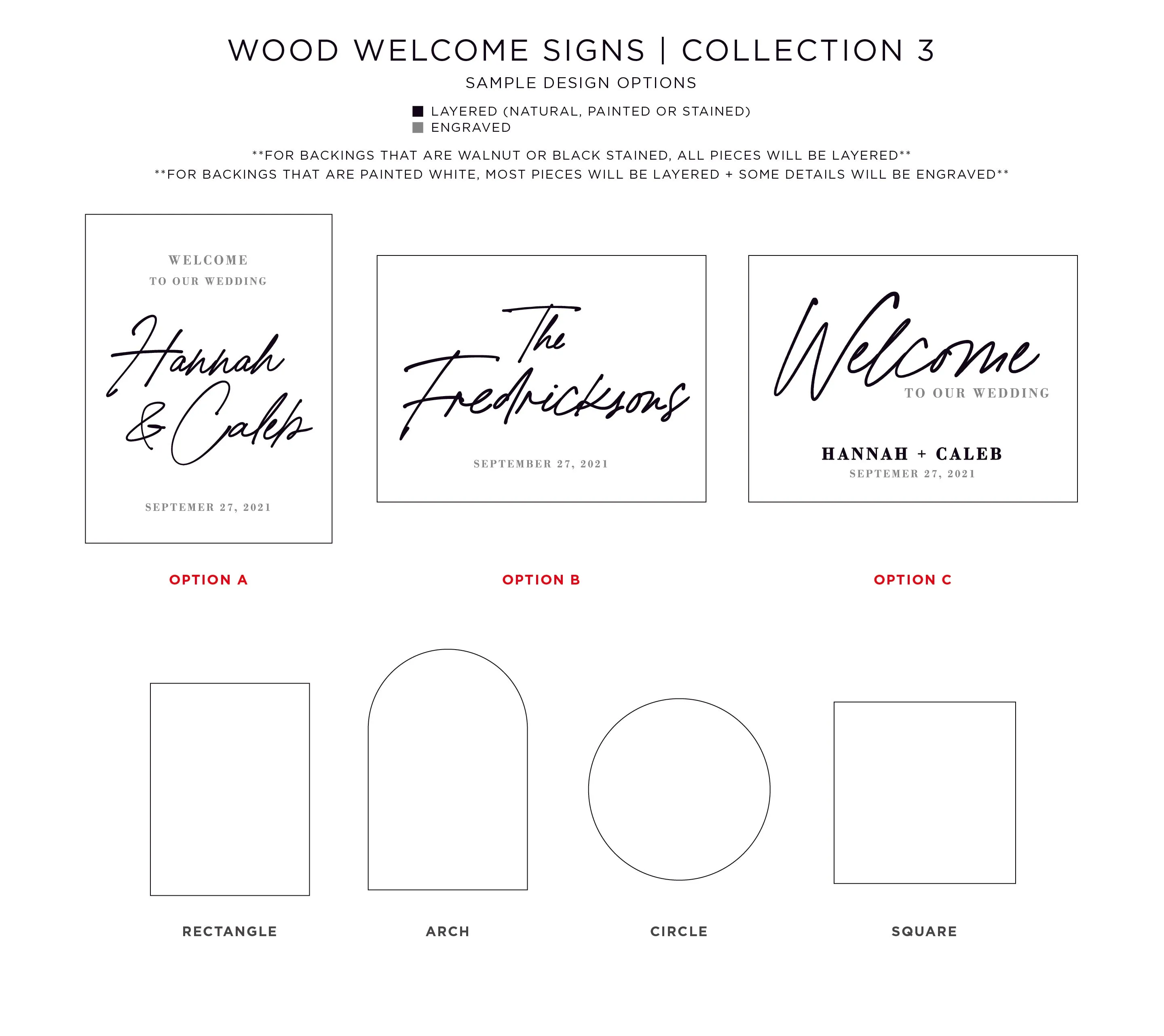 Wedding Wooden Welcome Sign