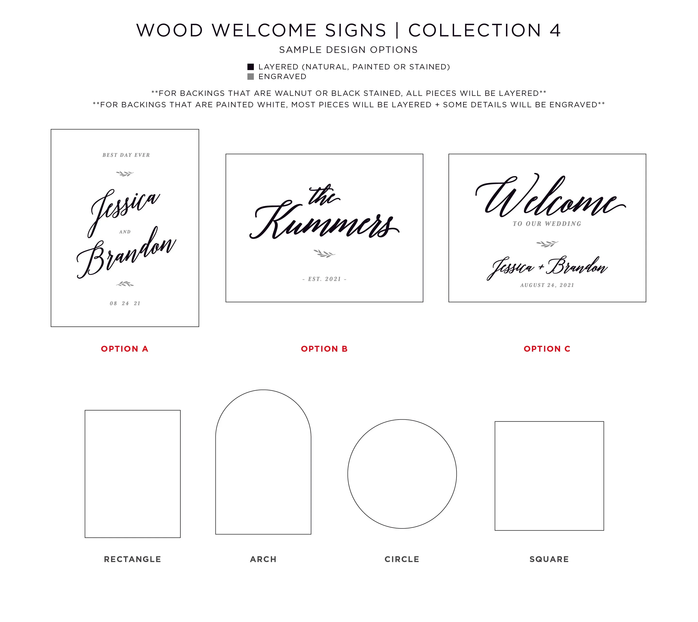 Wedding Wooden Welcome Sign