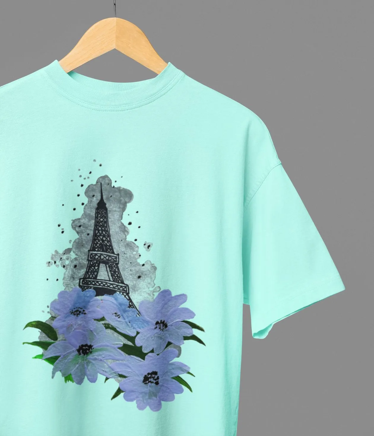 Whispers Of Paris - Oversized Classic T-Shirt