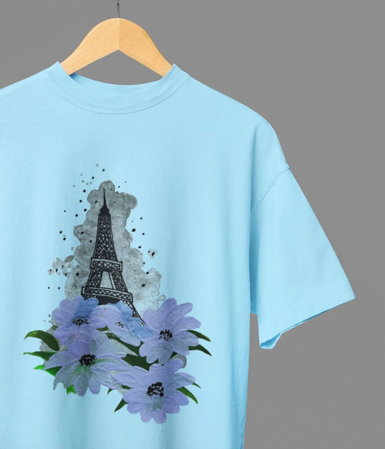 Whispers Of Paris - Oversized Classic T-Shirt