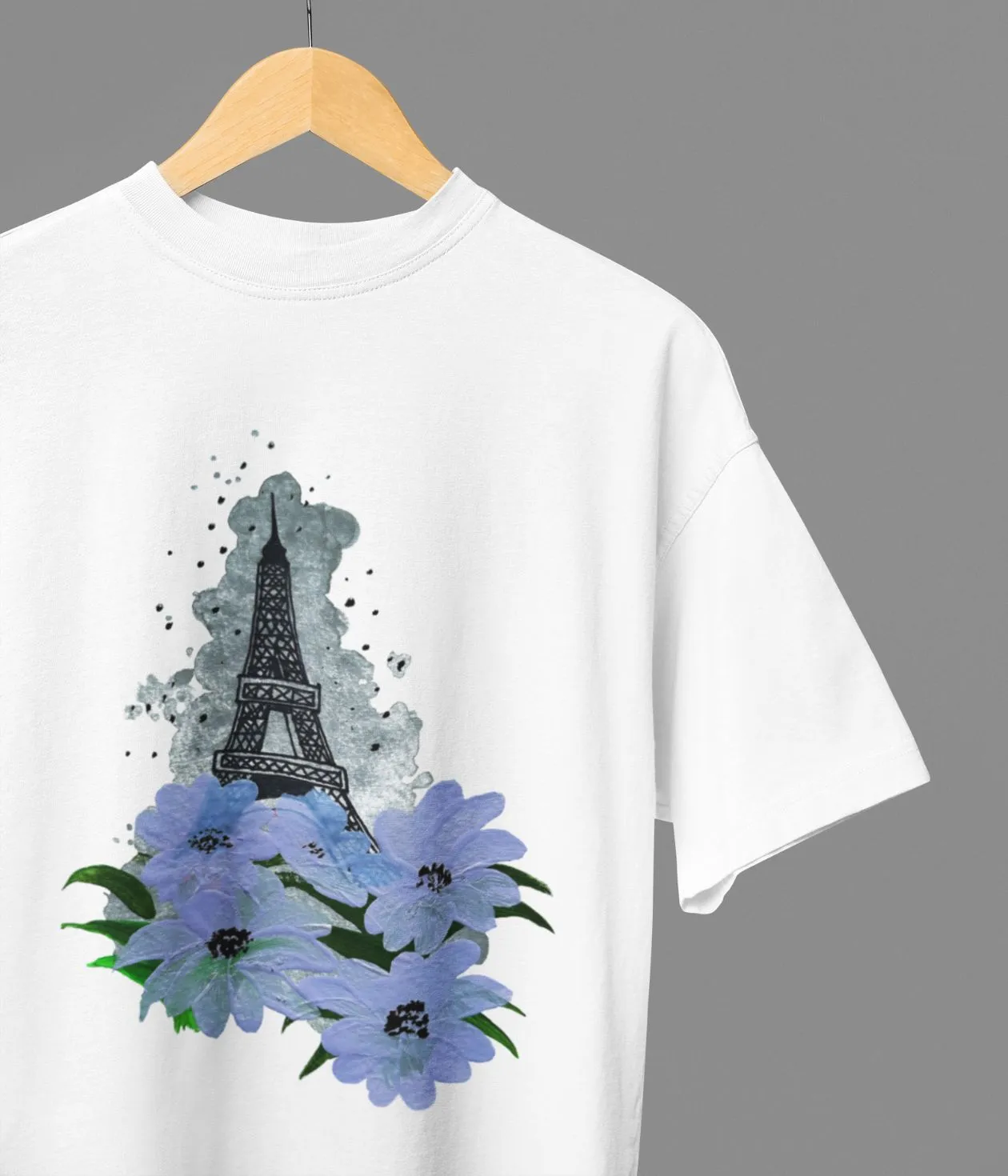 Whispers Of Paris - Oversized Classic T-Shirt