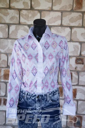 White Aztec Arena Shirt