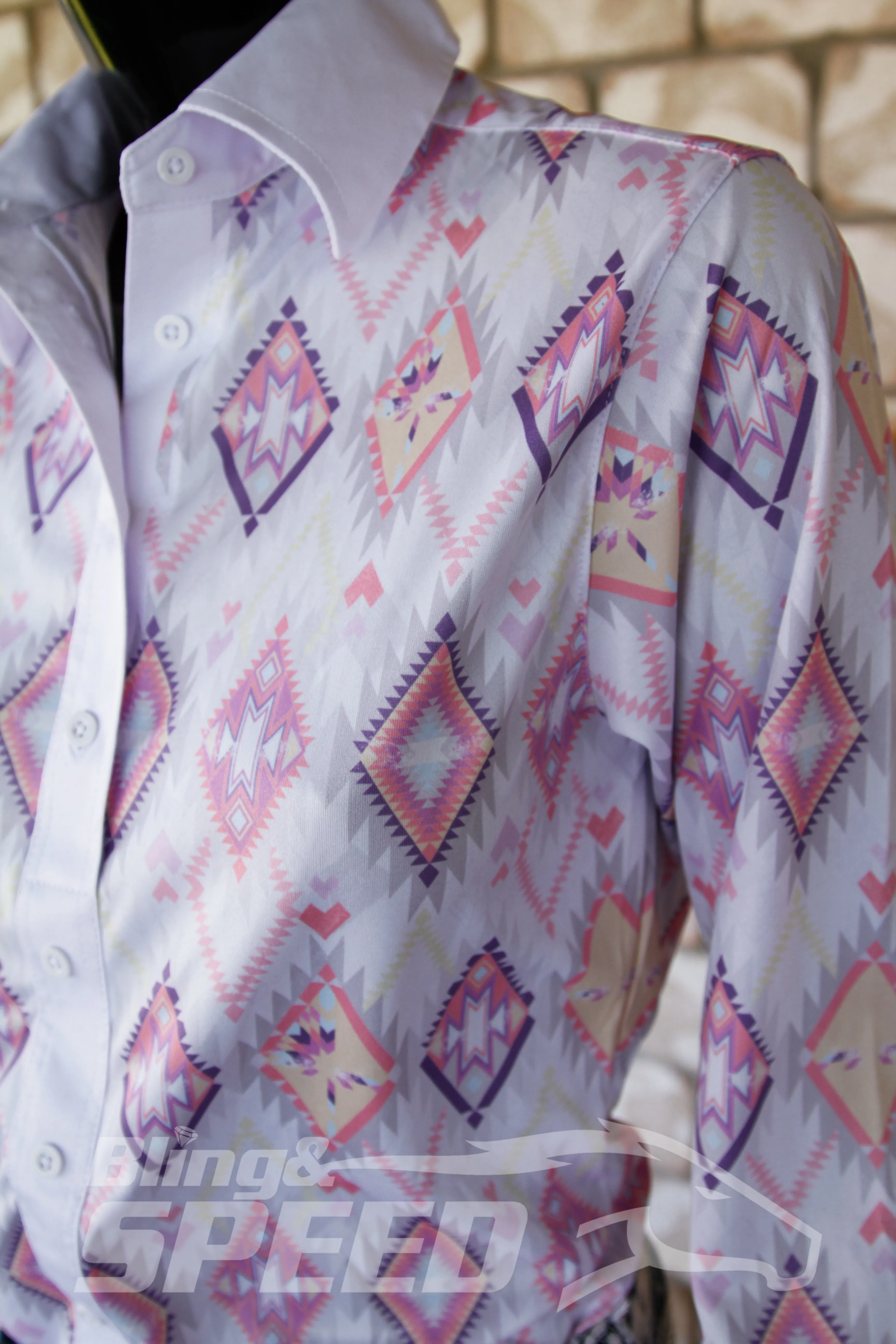 White Aztec Arena Shirt
